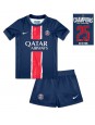 Paris Saint-Germain Kotipaita Lasten 2024-25 UCL Champions Lyhythihainen (+ shortsit)